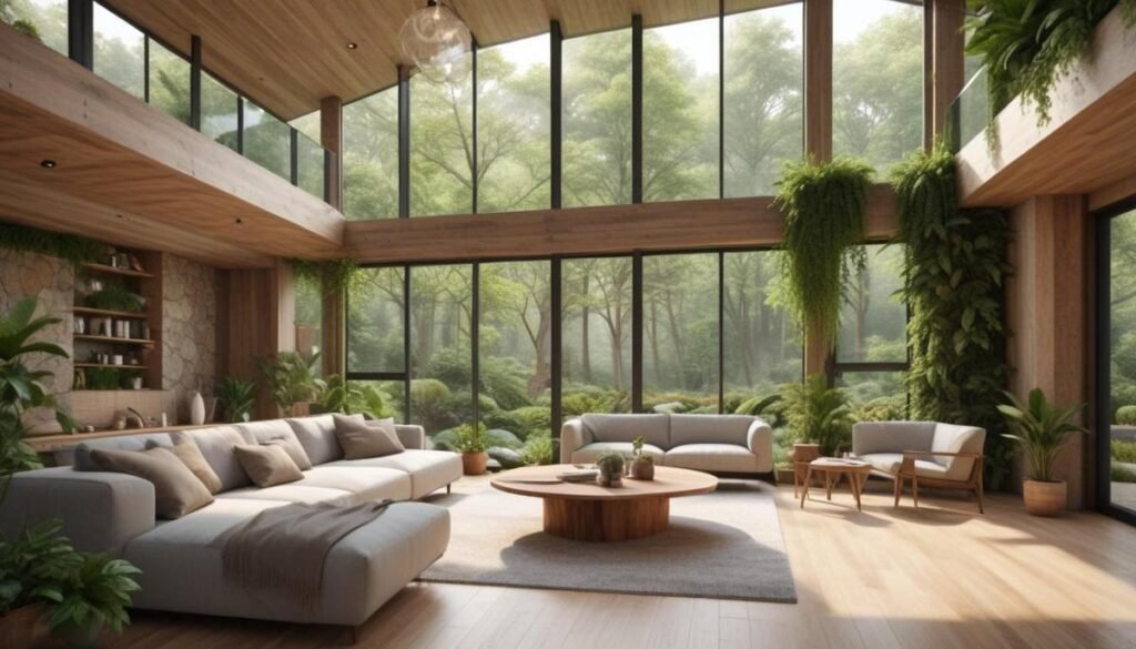 Casa biofílica moderna: integre natureza e transforme seu lar agora