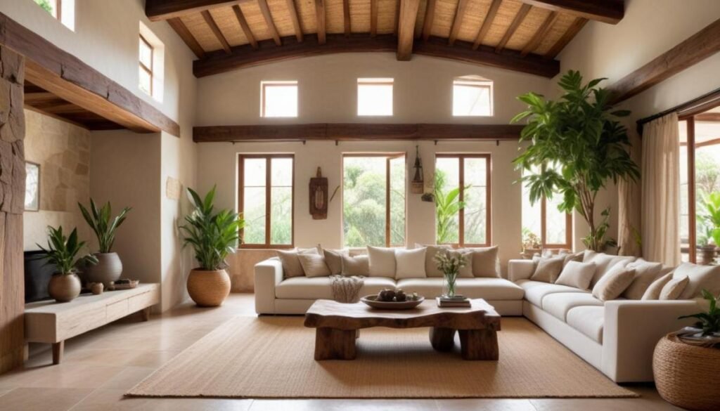 Casa texturas naturais: 7 truques para um lar mais acolhedor e sustentável