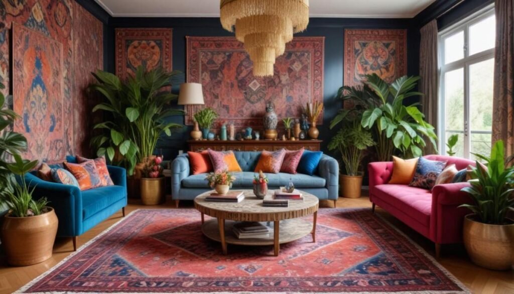 Maximalismo camadas decor: crie casas vibrantes e cheias de personalidade