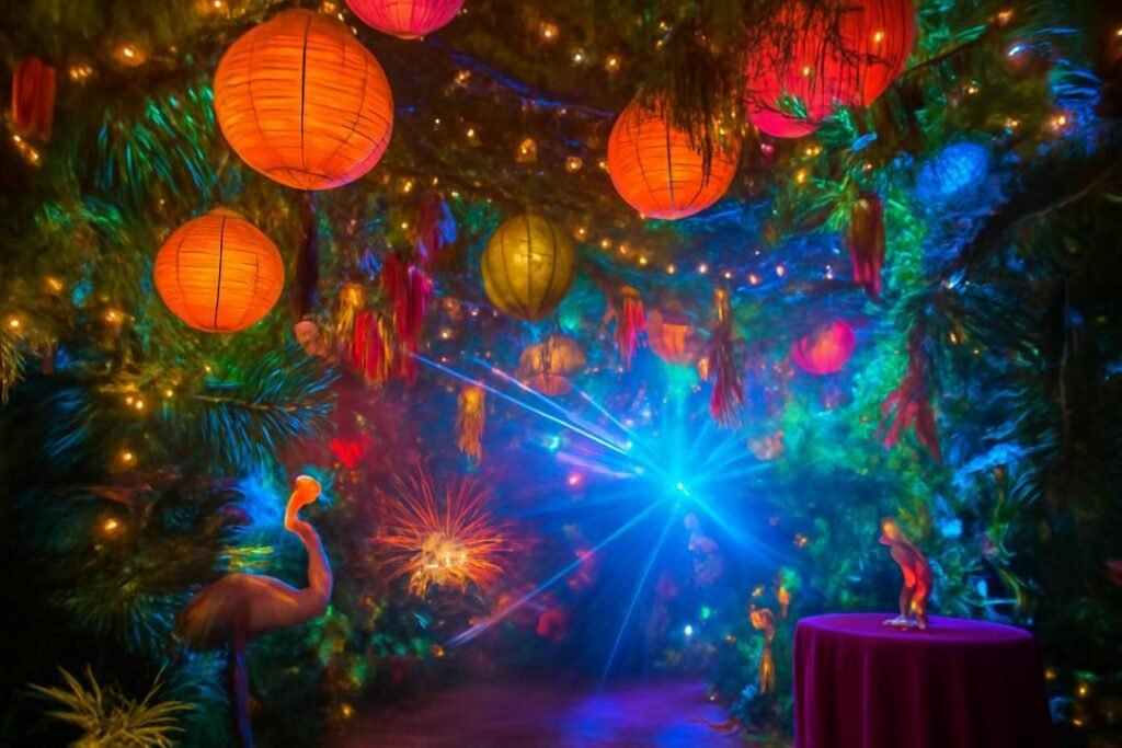 decoração festas imersiva que surpreende convidados em cada detalhe