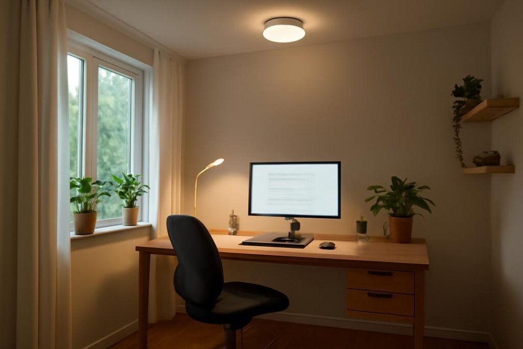 Iluminação home office: 7 segredos para boostar foco e bem-estar