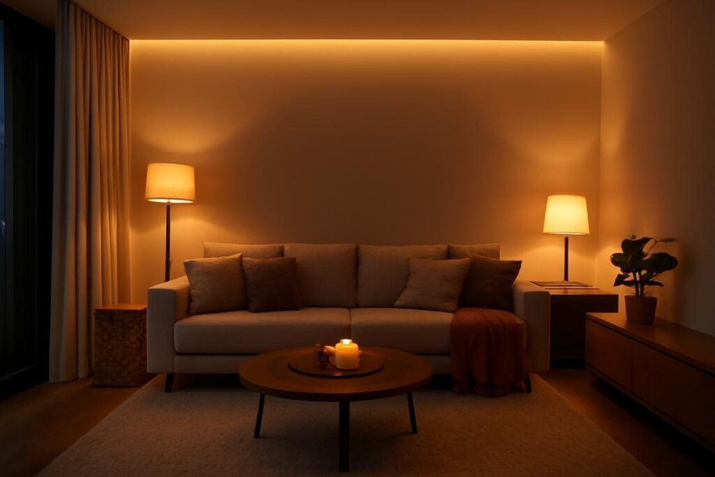 Dicas iluminação ambiente para criar espaços acolhedores e funcionais
