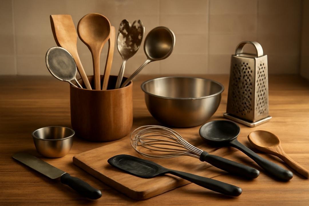 Utensílios essenciais para toda cozinha Utensílios essenciais para toda cozinha